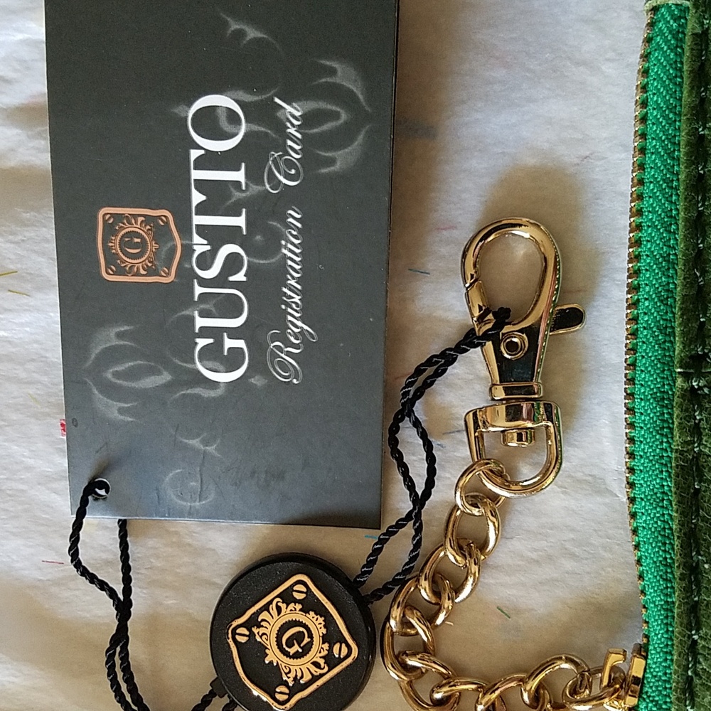 GUSTTO LEATHER WALLET/KEY RING/COIN POUCH - Picture 3 of 5